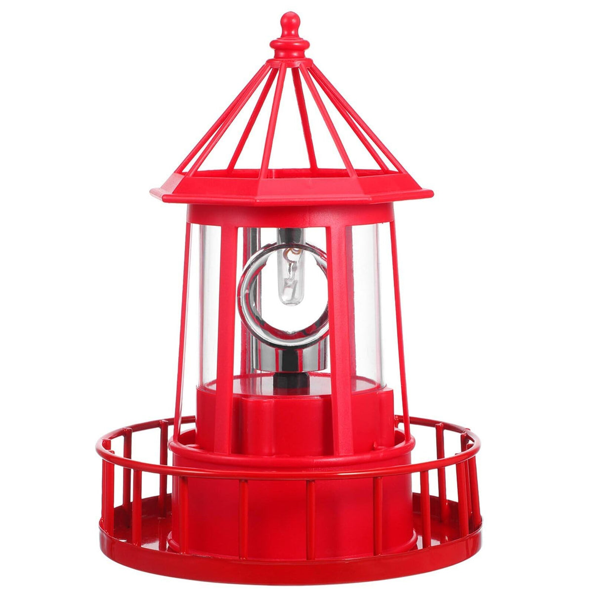 Solar Powered Rotating Lighthouse B525