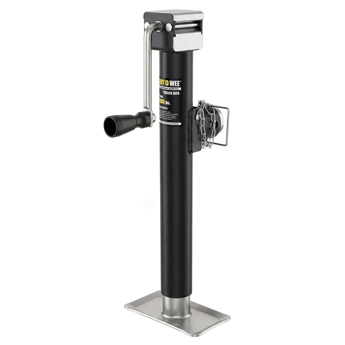 5000lbs Weld On Swivel Trailer Jack 15" Vertical Travel W815