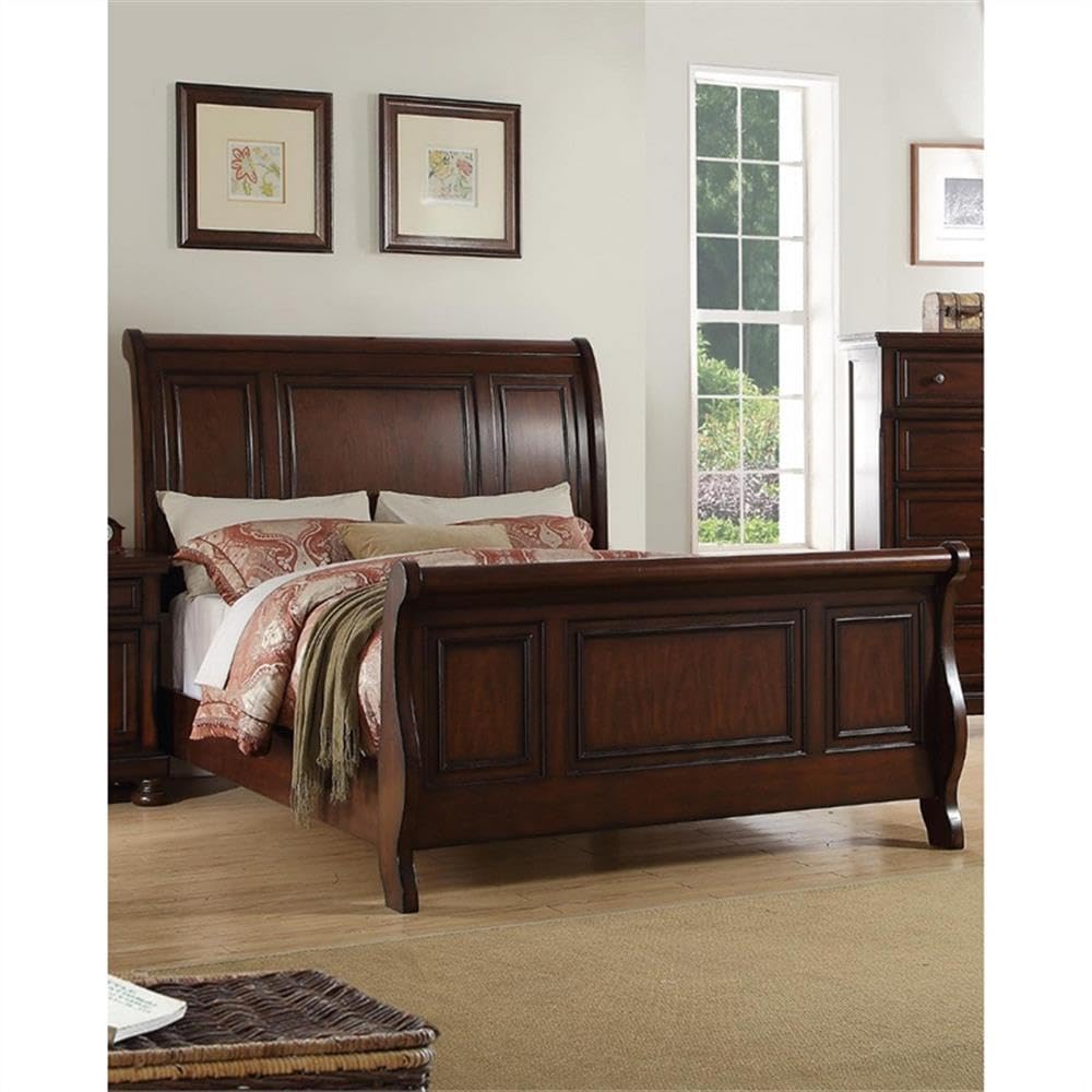 California King Sleigh Bed O43197