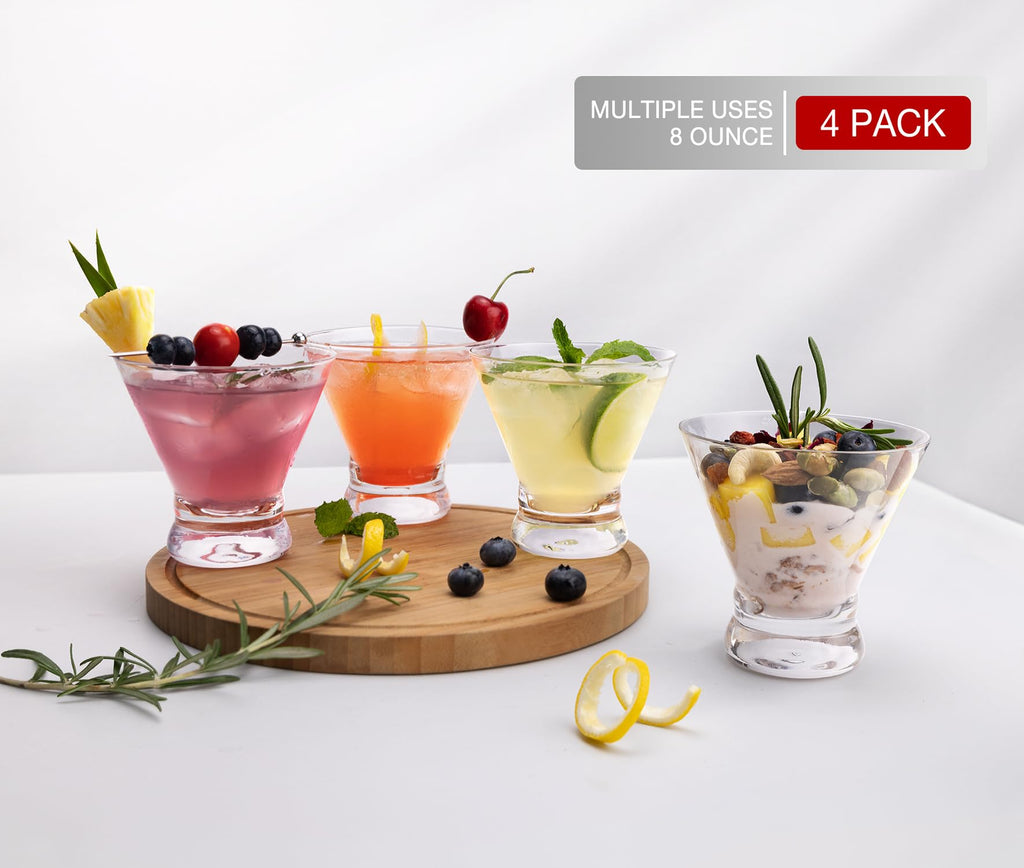 Martini Glasses Set of 4 M571