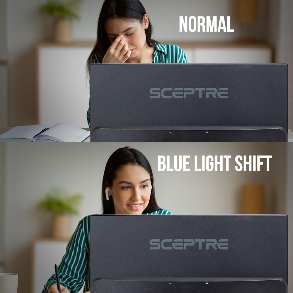 22-Inch 75Hz 1080p LED Monitor with Speakers B7068