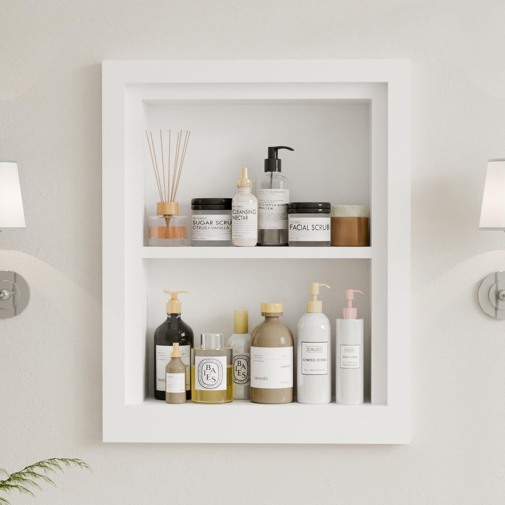 Solid Wood 14 X 18 Recessed Medicine Cabinet W608927