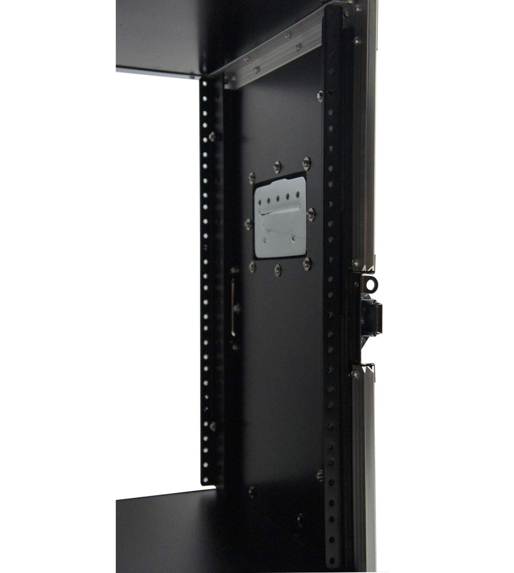 10U Rack Case with Casters 16 Inch Depth E49753