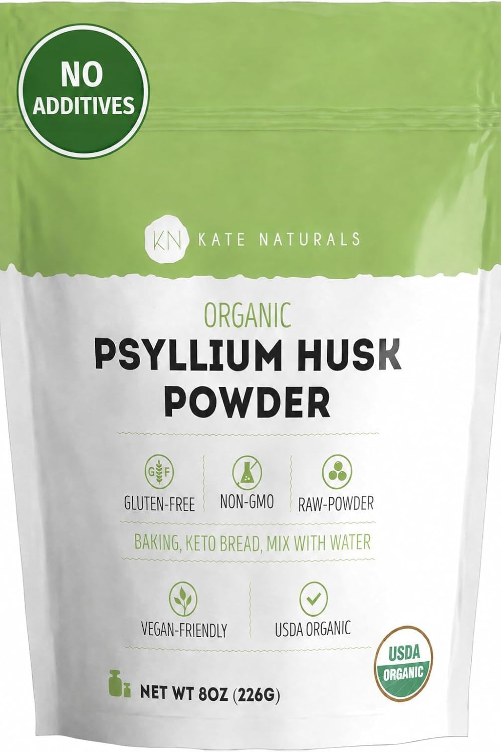 Organic Psyllium Husk Powder 8oz I398679