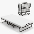Folding Twin Size Portable Bed with 4” Memory Foam Mattress R27998