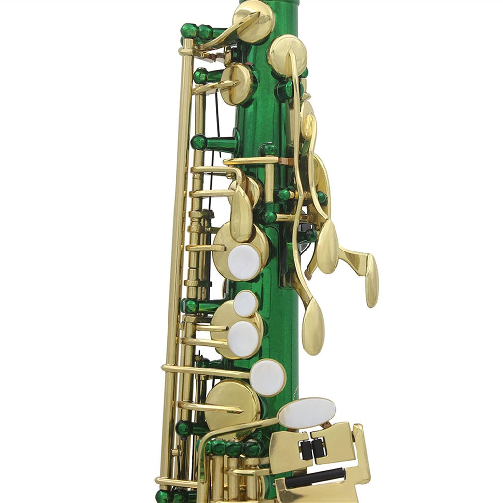 Green Brass Alto Saxophone F79924
