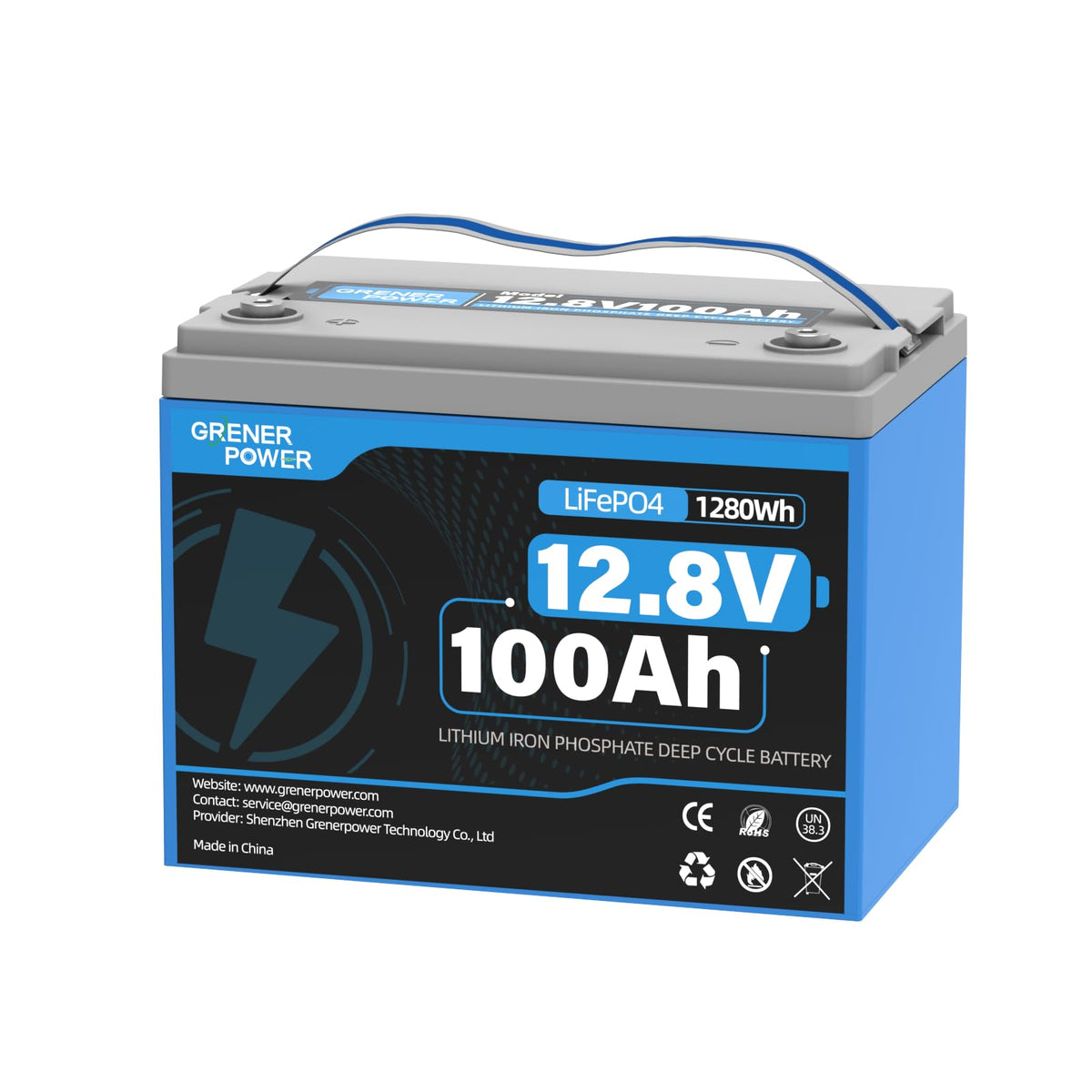 12V 100Ah LiFePO4 Lithium Battery M924495