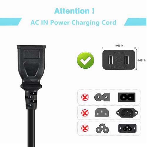 12V Jump Starter Charger Cable U3359