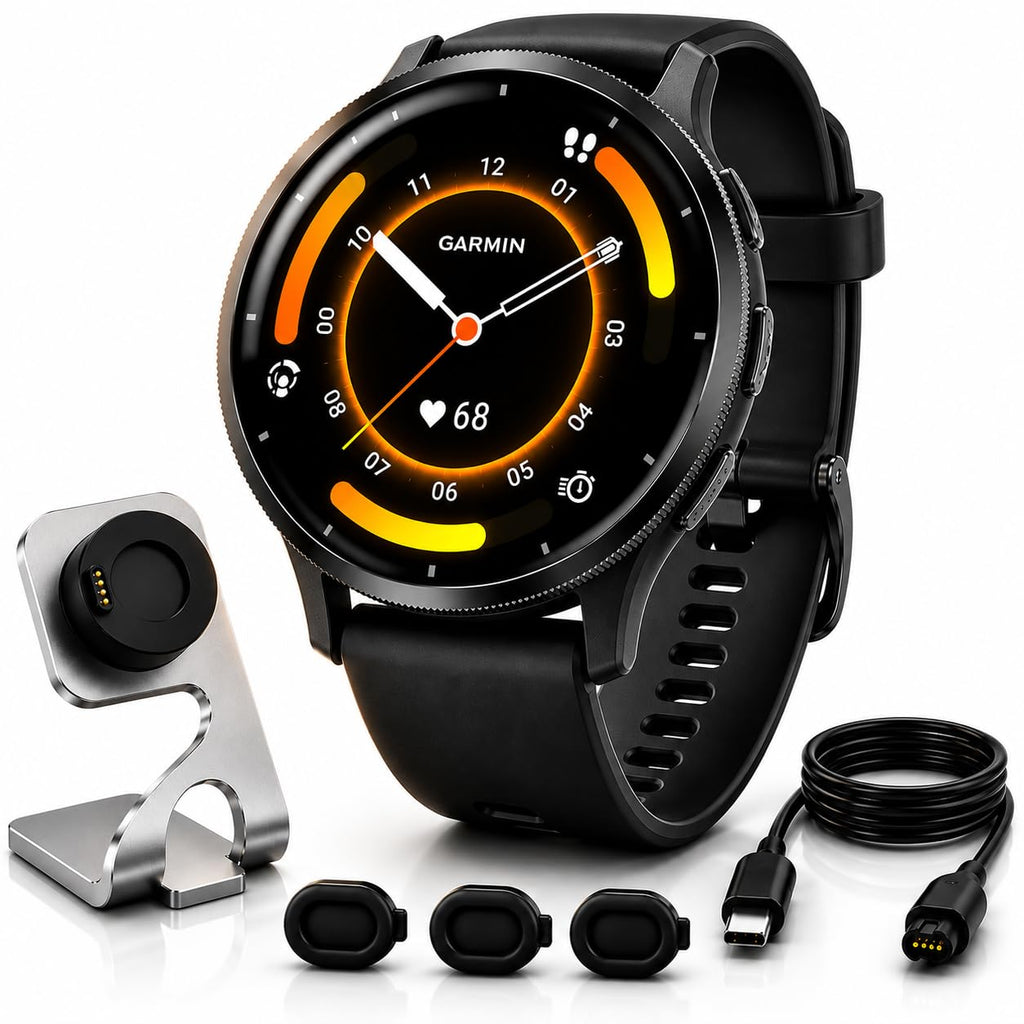 Black 45mm GPS Smartwatch U17770