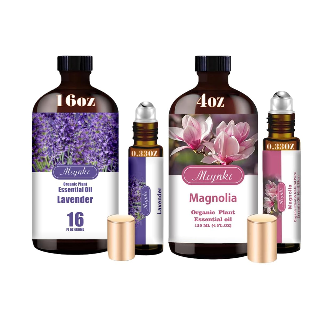 Lavender & Magnolia 16oz & 4oz Pure Natural Scent Set L175561