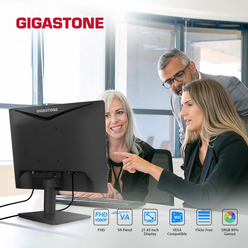 22 inch FHD Frameless LED Monitor 4-Pack M724