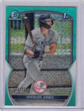 2023 Bowman Chrome Mega Box Prospects Mojo Refractor Aqua Baseball Trading Card W748