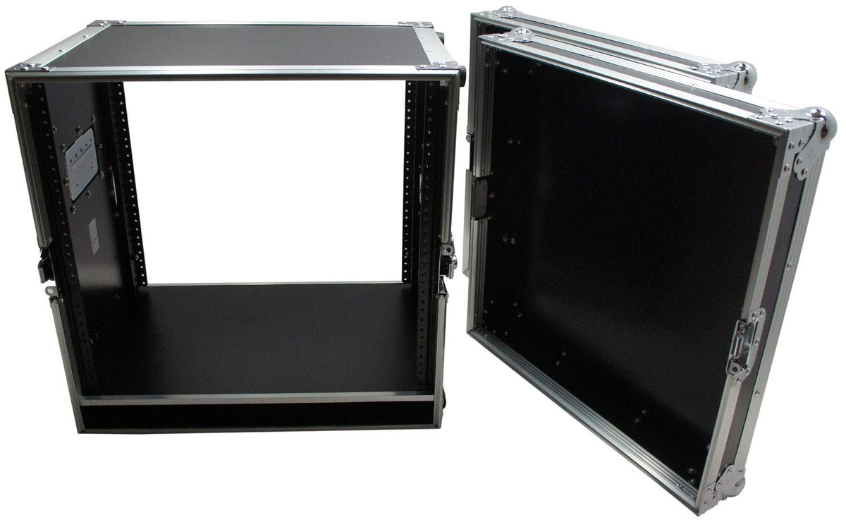 10U Rack Case with Casters 16 Inch Depth E49753