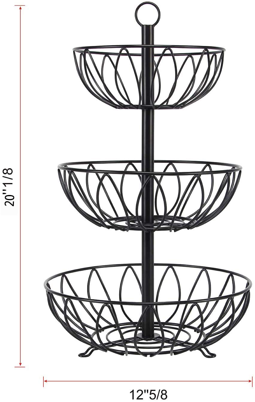 3 Tier Metal Fruit Basket Q5205