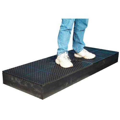 Anti-Fatigue Mat 7/8 Thick 3' x 3' Black B34315