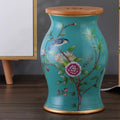 Ceramic Garden Stool Hand-Painted Drum Stool U6501