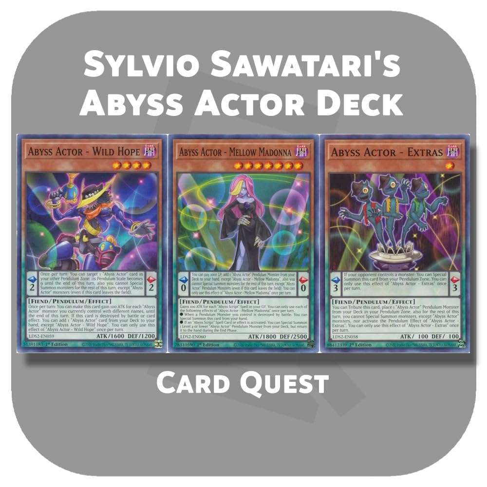 Abyss Actor & Abyss Script Pendulum Deck Y359562
