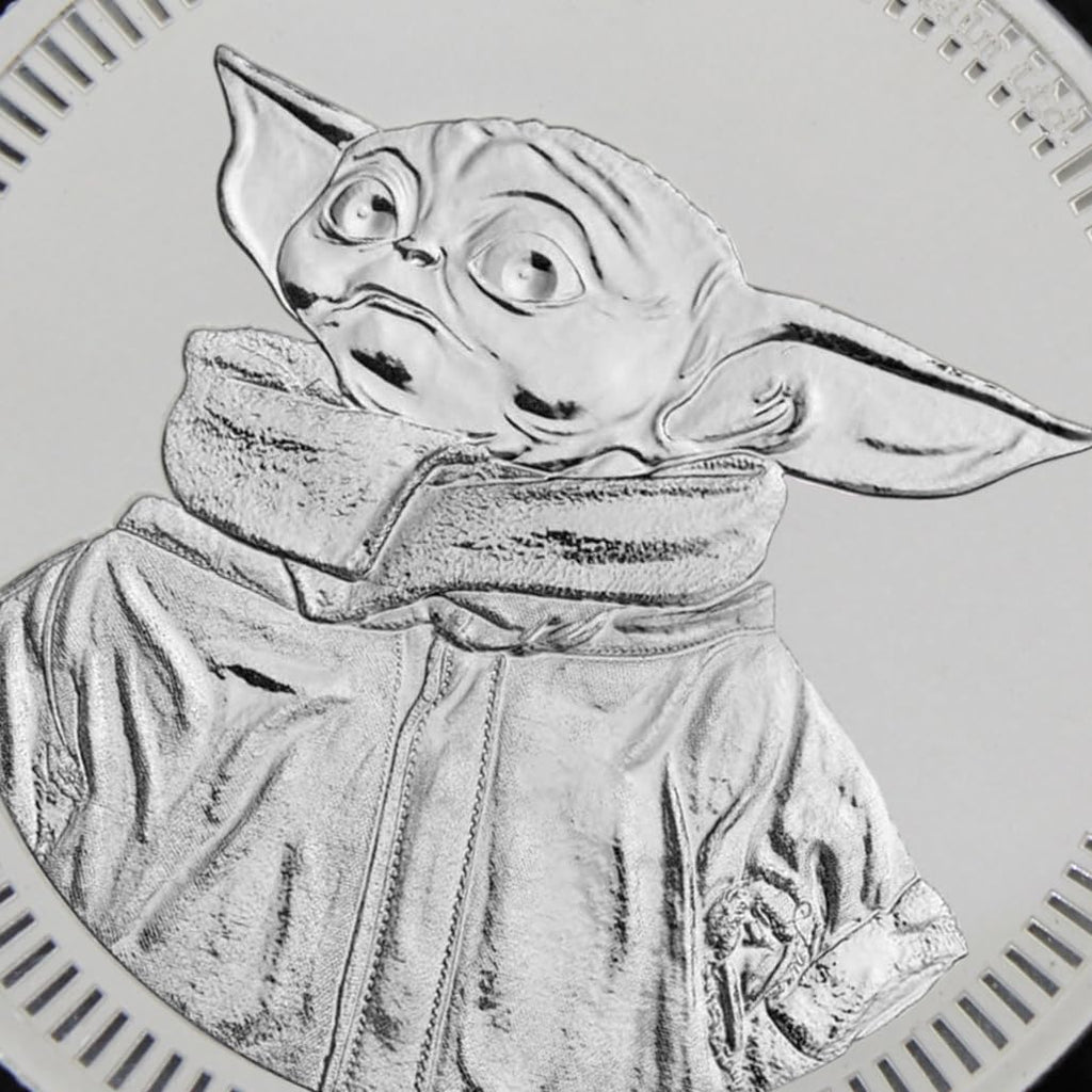 1 oz Silver Star Wars Mandalorian Coin I21439