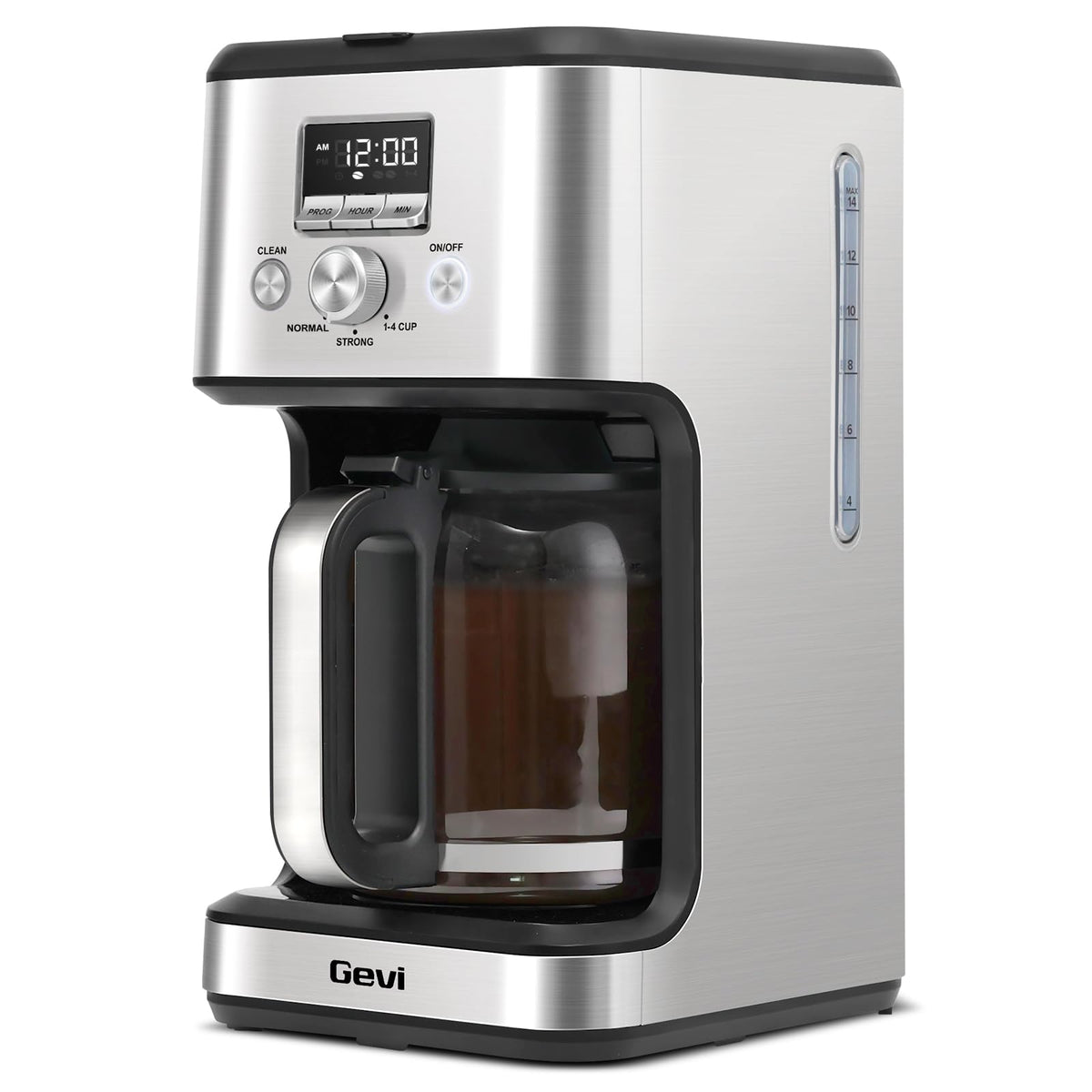 14 Cup Programmable Drip Coffee Maker with Glass Carafe Z871