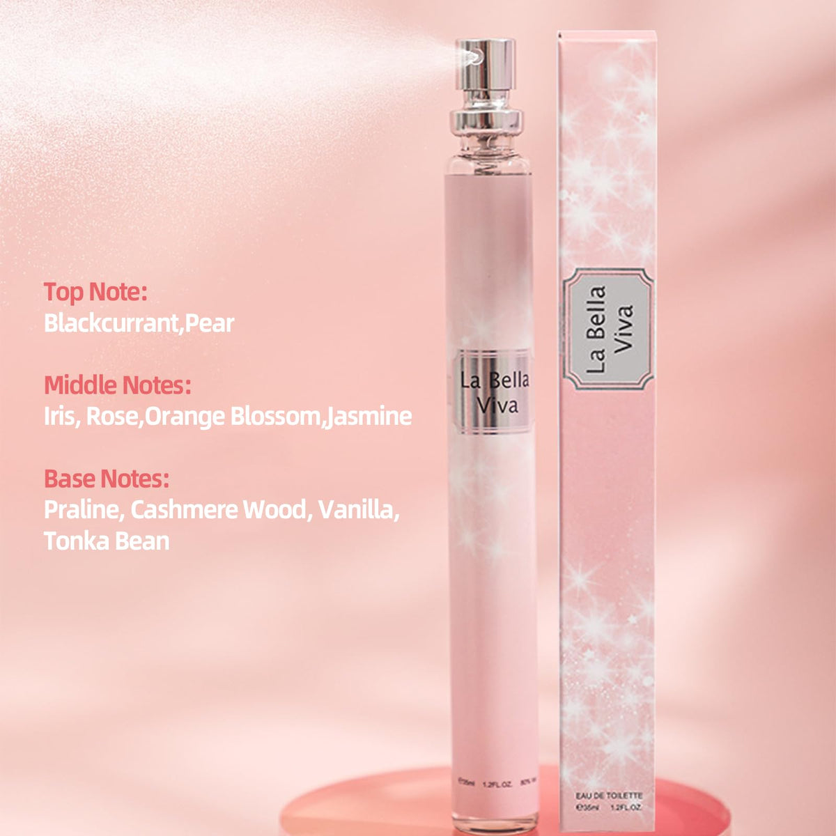 4 Pack 35ml Eau de Toilette Perfume I117