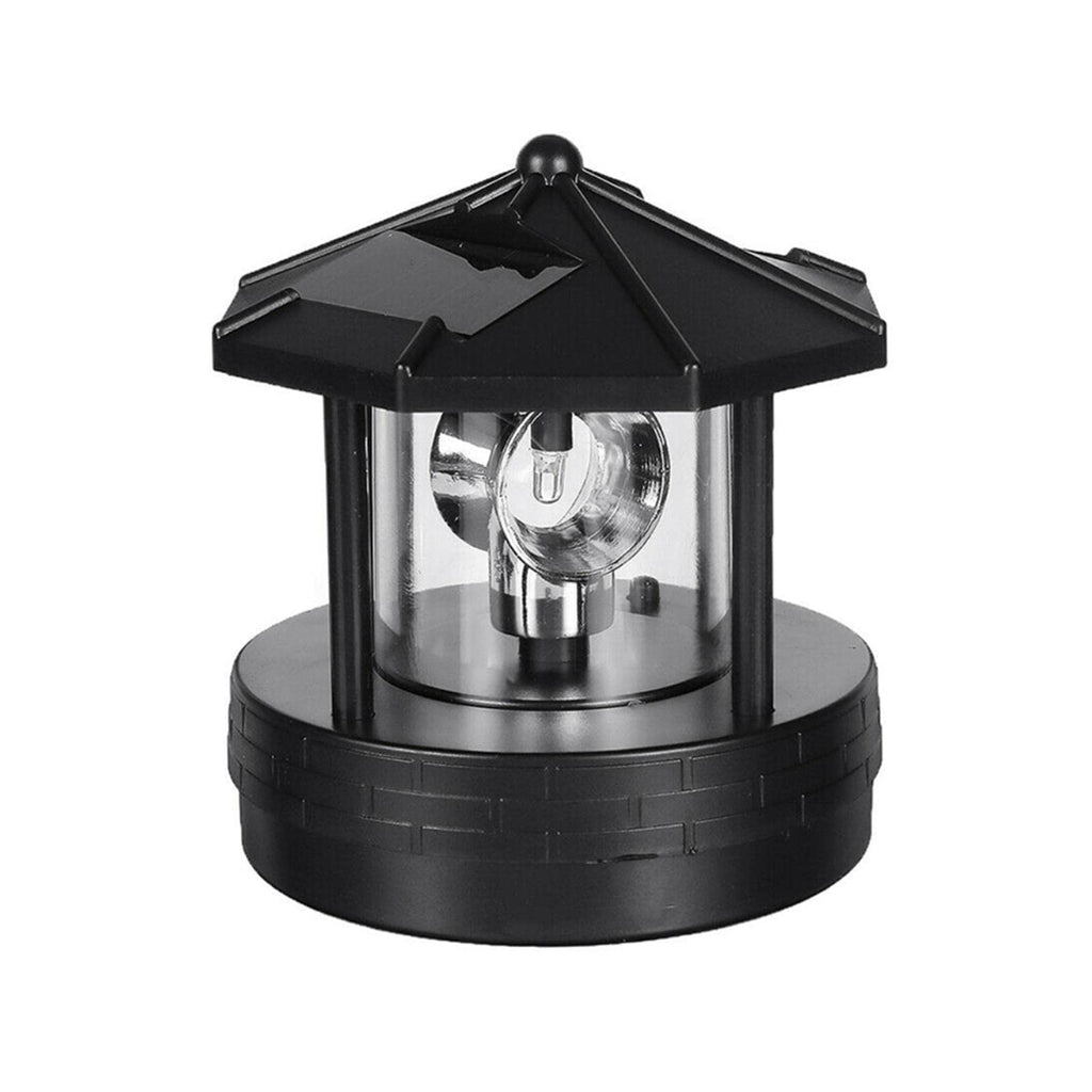 Solar Lighthouse Lamp 360° Rotatable LED IP44 Waterproof Q629