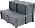 27" 2-Step Hot Tub Steps with Storage W766661