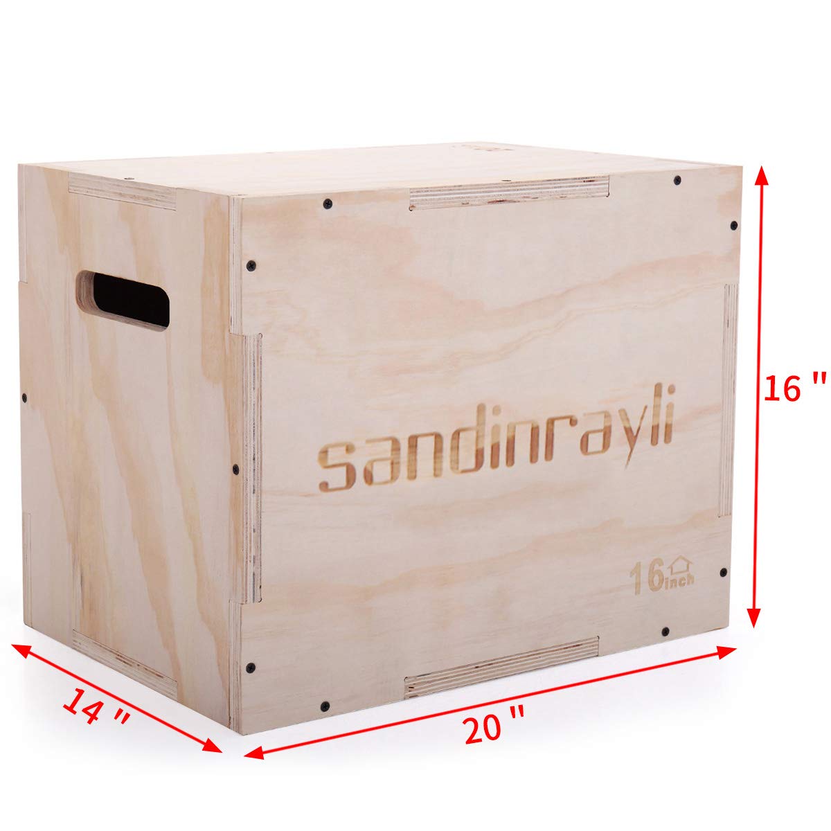 3-in-1 Wooden Plyo Jump Box H901