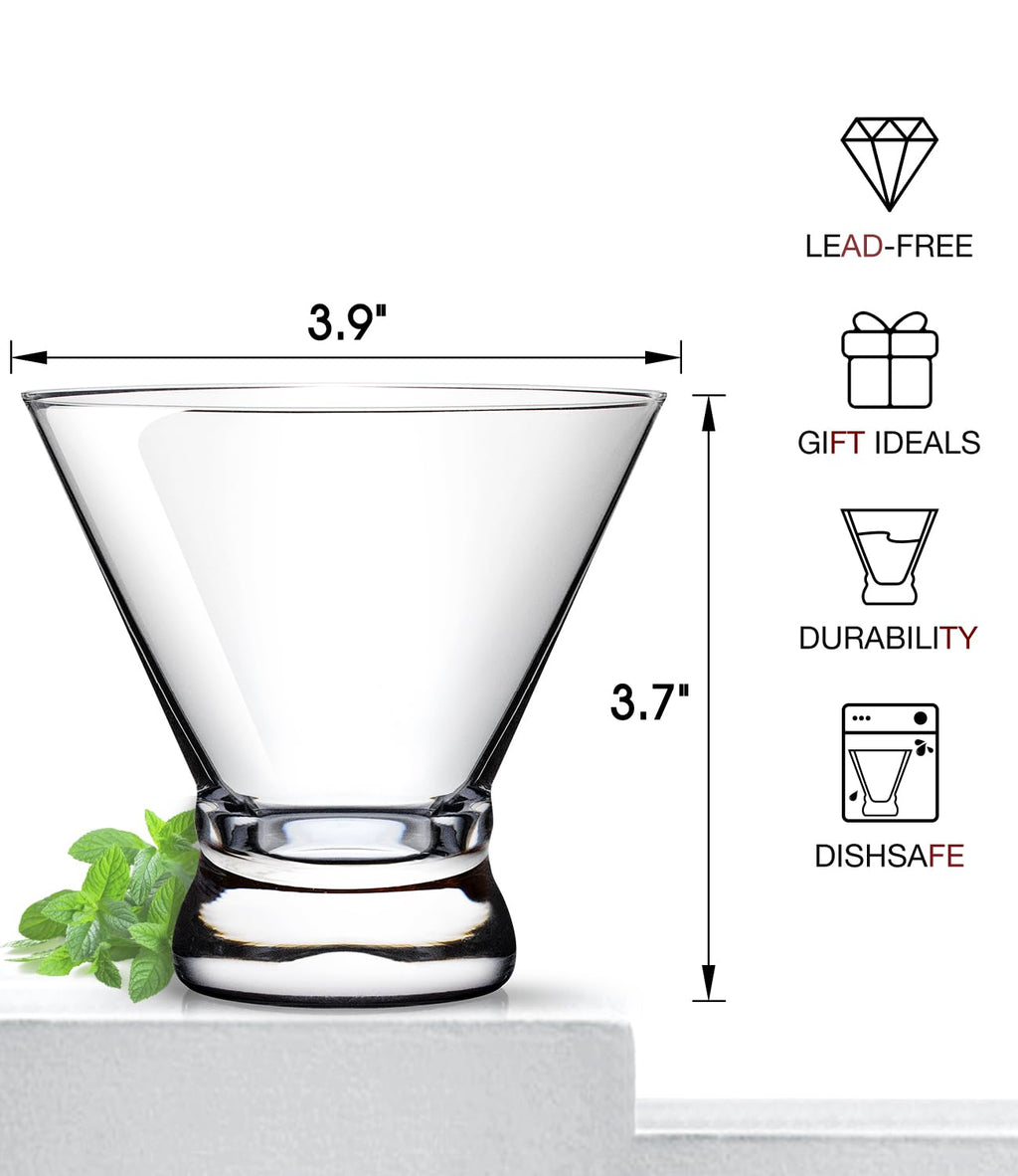 Martini Glasses Set of 4 M571