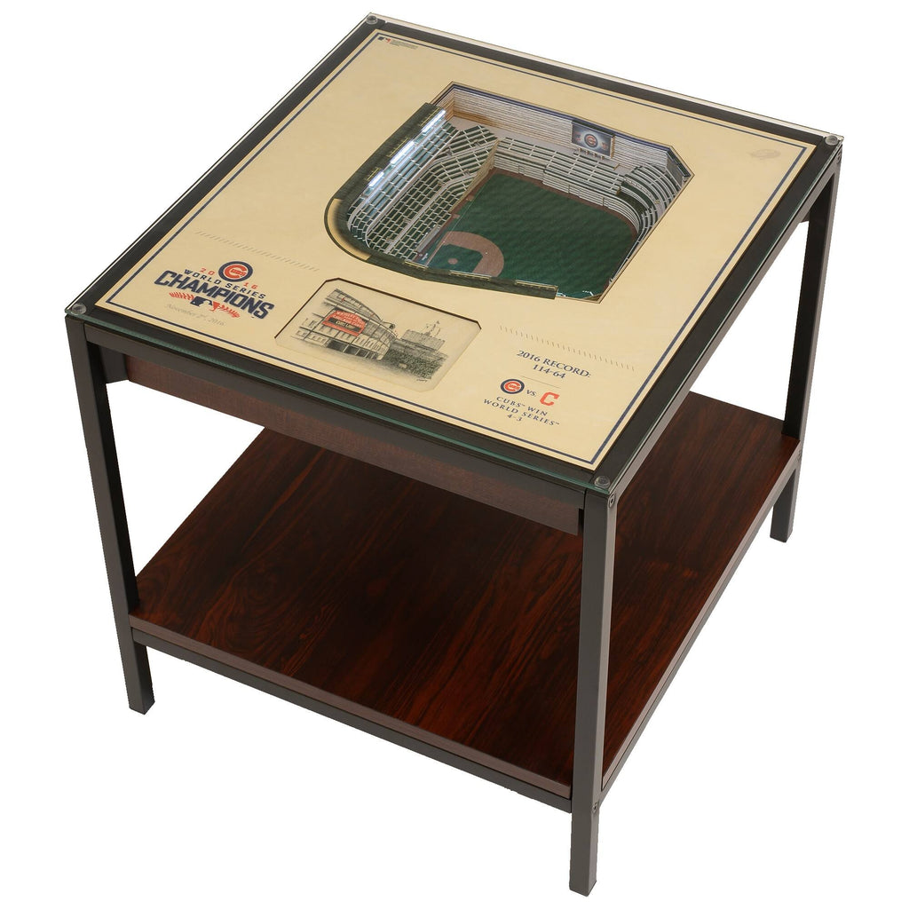 Brown StadiumView End Table Z34803
