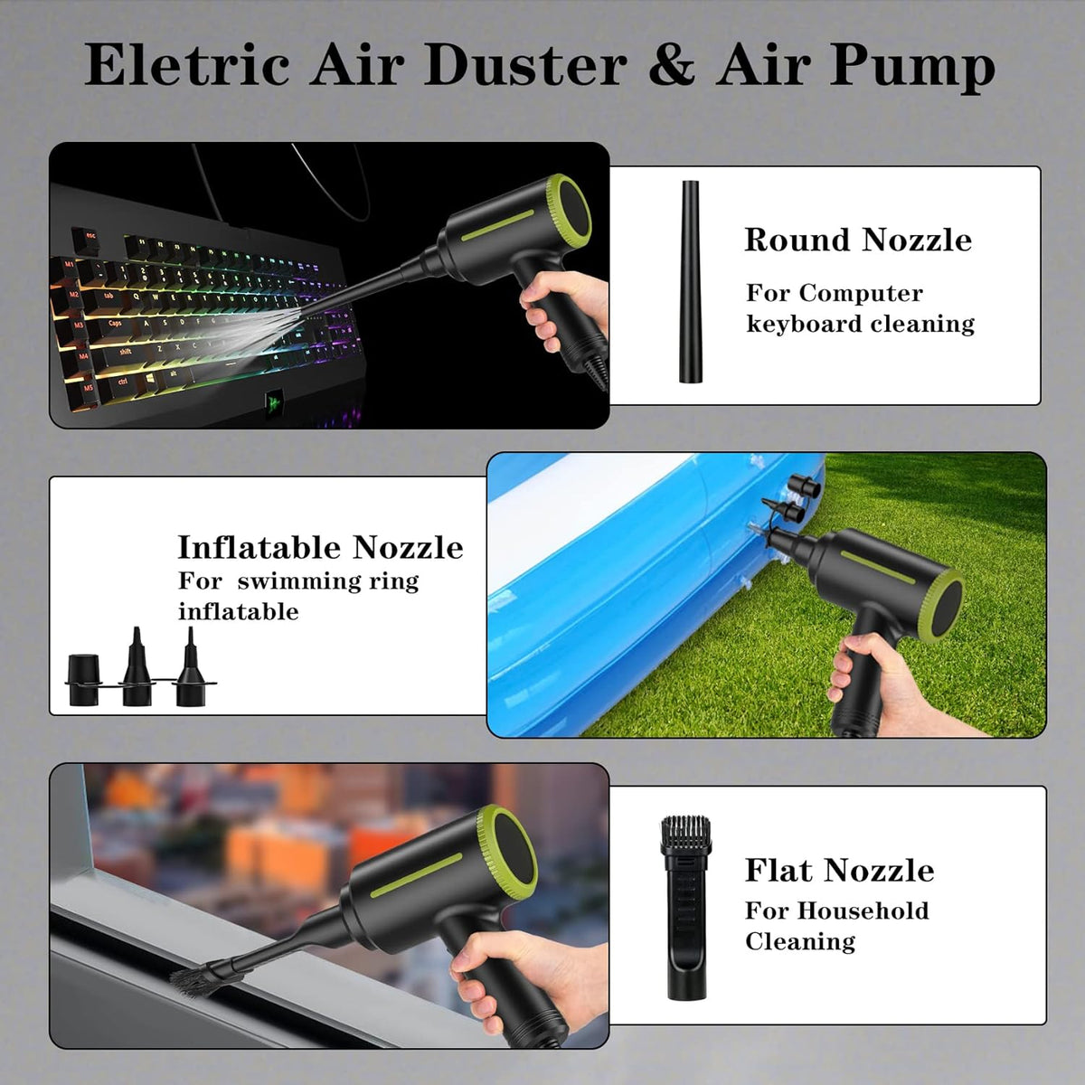 2 in 1 Compressed Air Duster I264