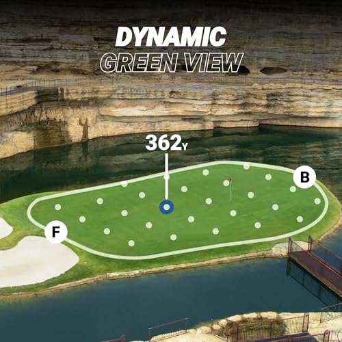 Magnetic Golf GPS Handheld with Touch Screen Display A469