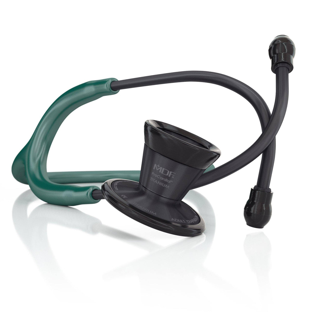 Titanium Adult Stethoscope Green/Blackout N40449