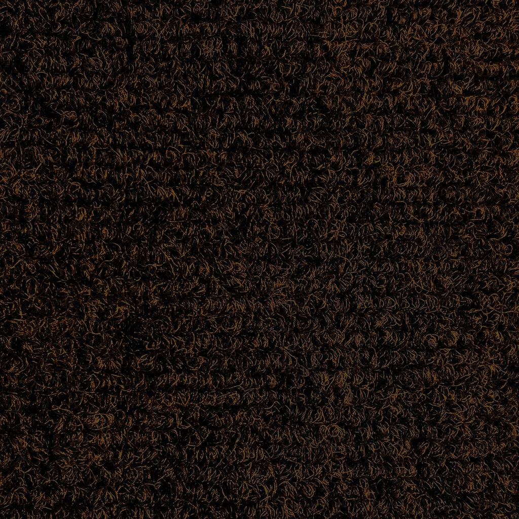 Dark Brown 6 Feet x 20 Feet Indoor Outdoor Carpet with Rubber Backing Z792