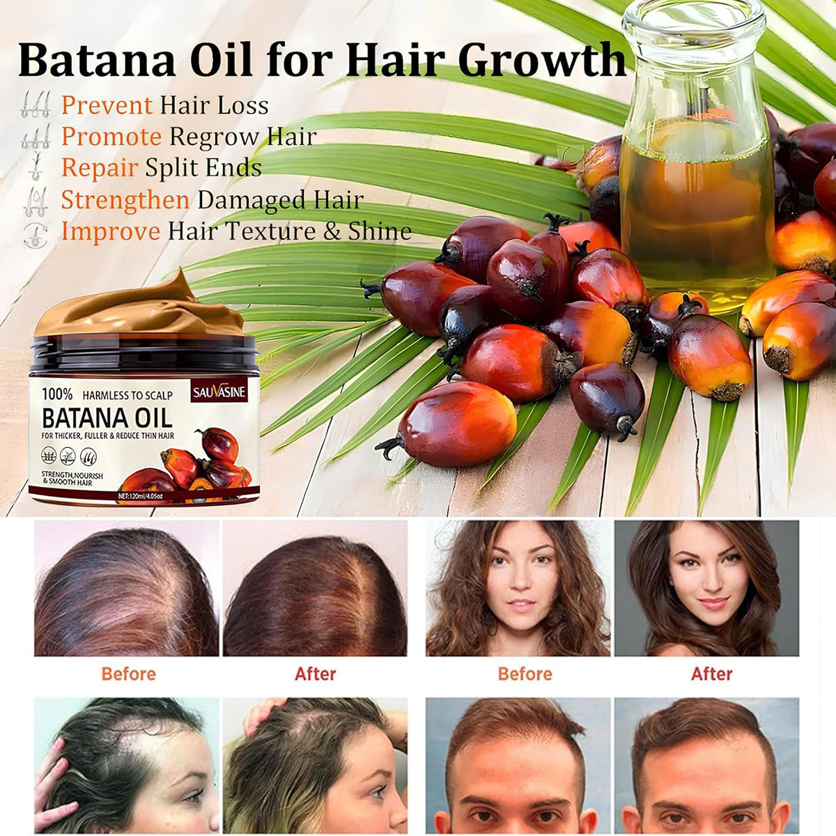 Unrefined Raw Batana Oil V2060