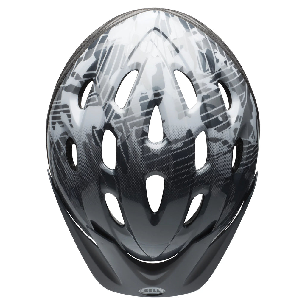 Boys Bike Helmet Dark Titanium/White Child 5+ 52-56cm A6206
