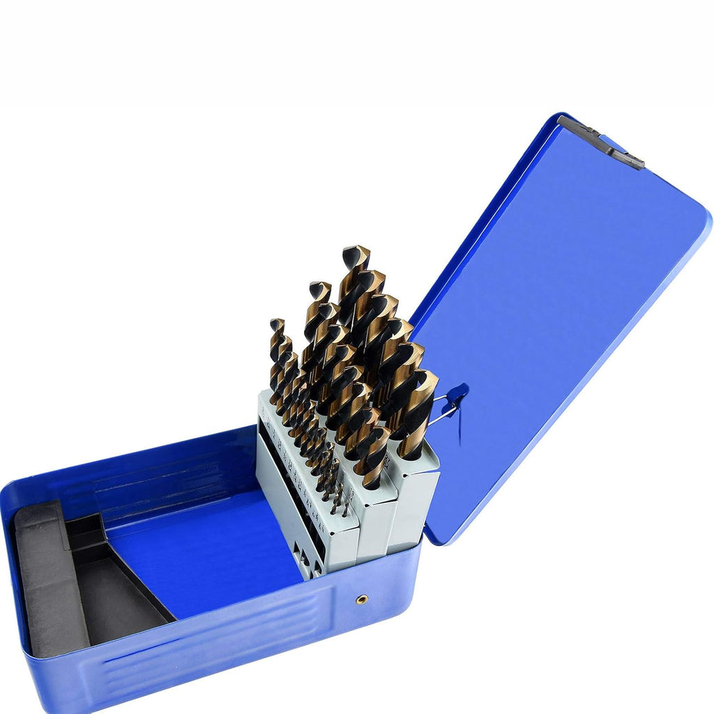 29 Piece High Speed Steel M2 Twist Drill Bit Set G710286