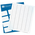 Clear Gloss Rectangle Labels 100 Sheets Y7242