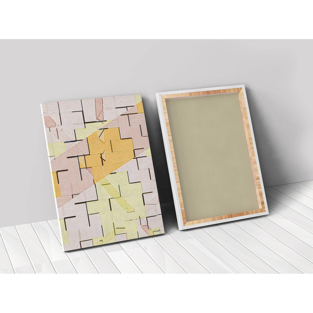 Pastel Wall Stretched Canvas V215170