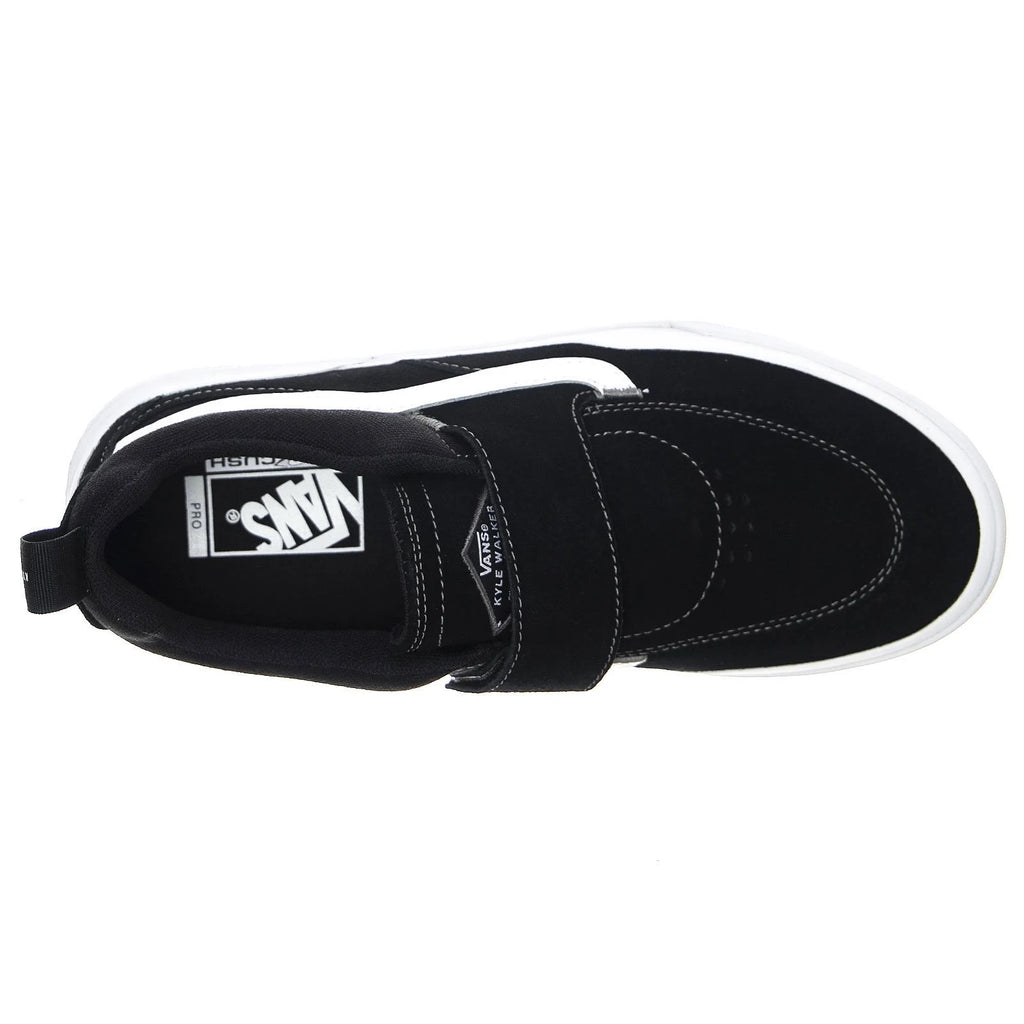 Black/White Vans Skate Shoes Q756946