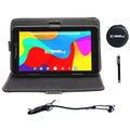 7" Quad Core 2GB RAM 32GB Android 12 Tablet with Black Case, Earphones and Pen Stylus X147