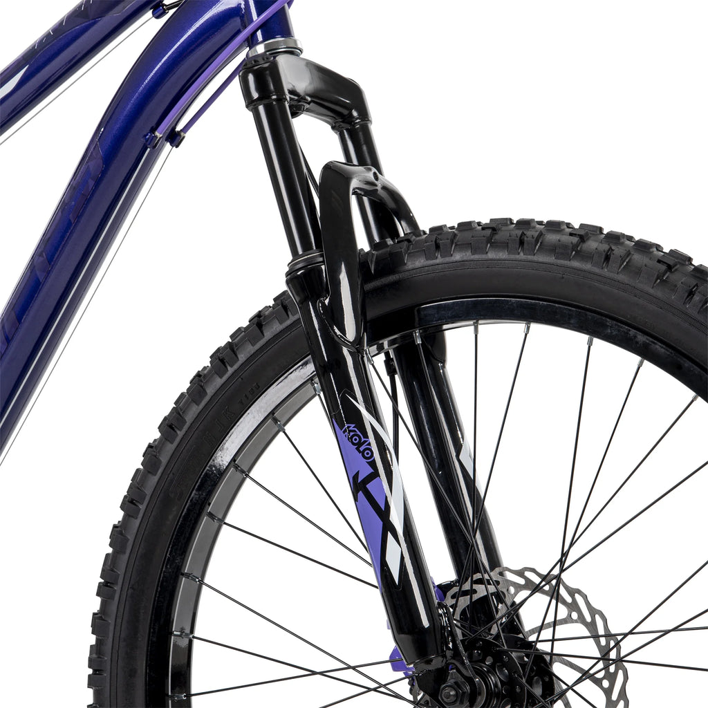 24-inch Girls' Mountain Bike, 18-speed, Purple W768613