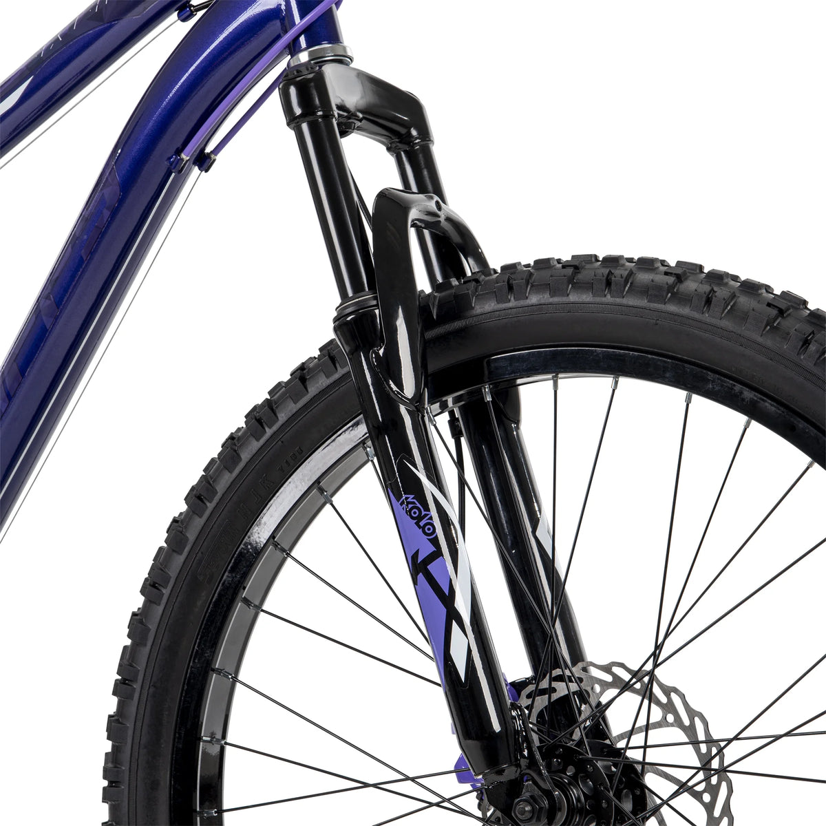 24-inch Girls' Mountain Bike, 18-speed, Purple W768613