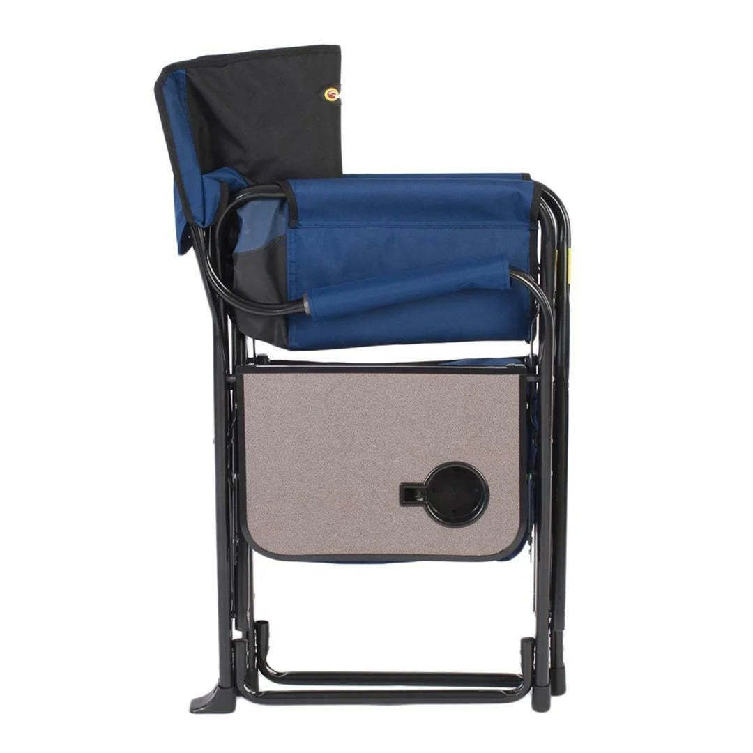Blue Director Chair with Cooler Bag E478561