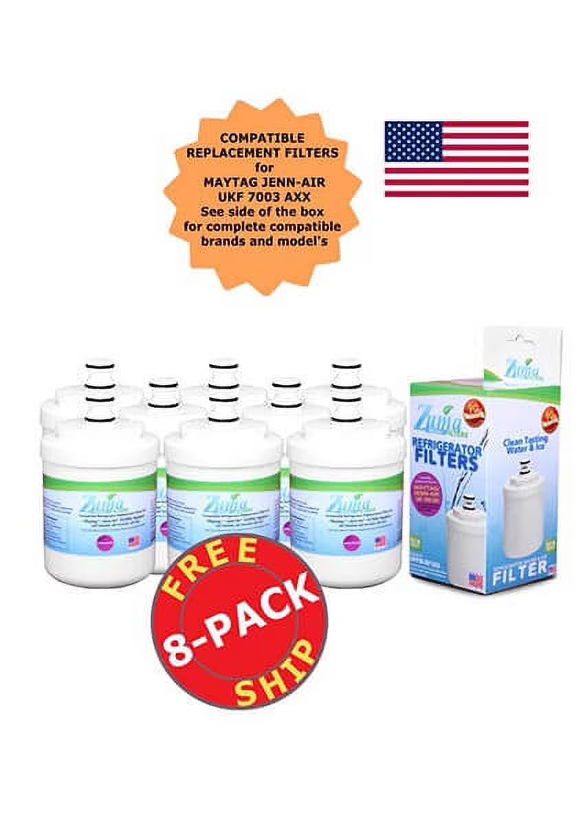 Water and Ice Filter 8 Pack U105