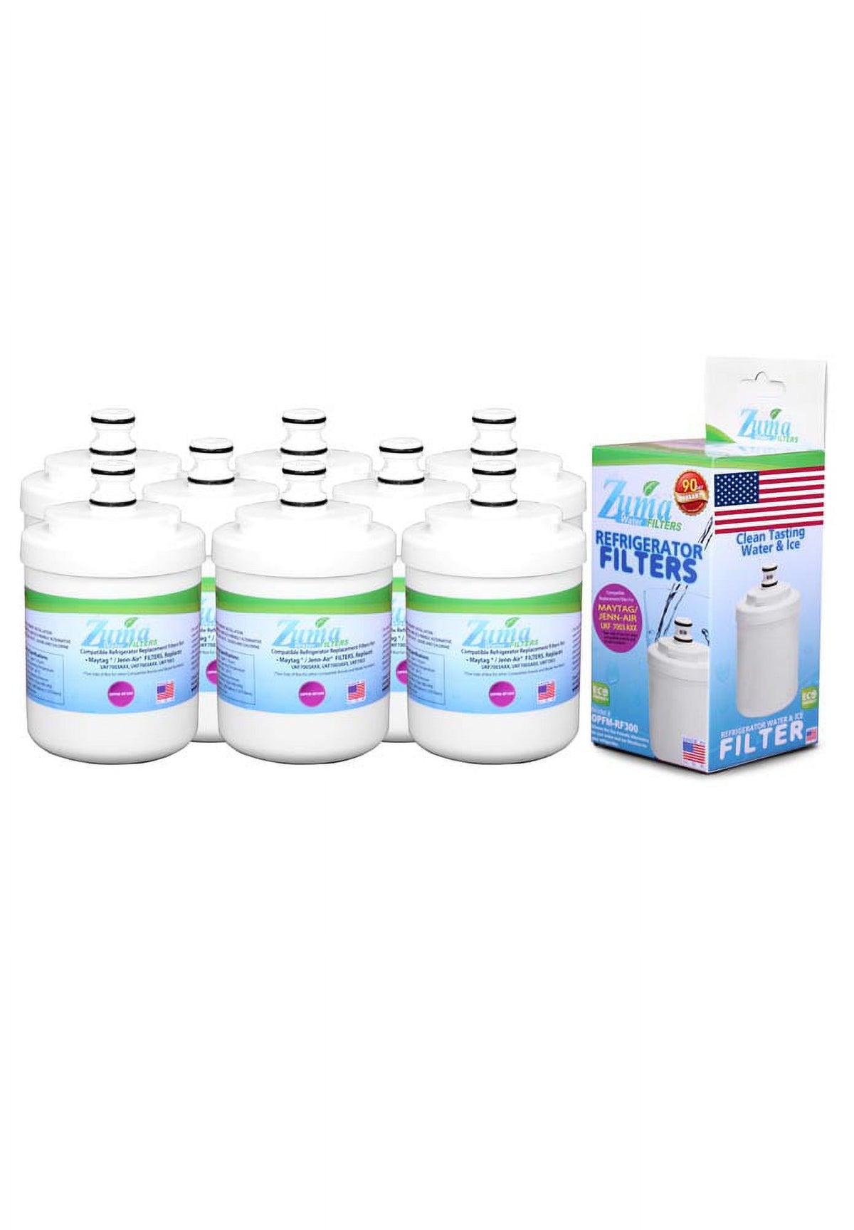 Water and Ice Filter 8 Pack U105