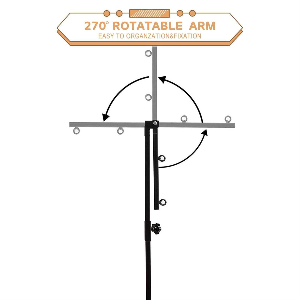 Dog Grooming Table Arm with Clamp and Post D974010