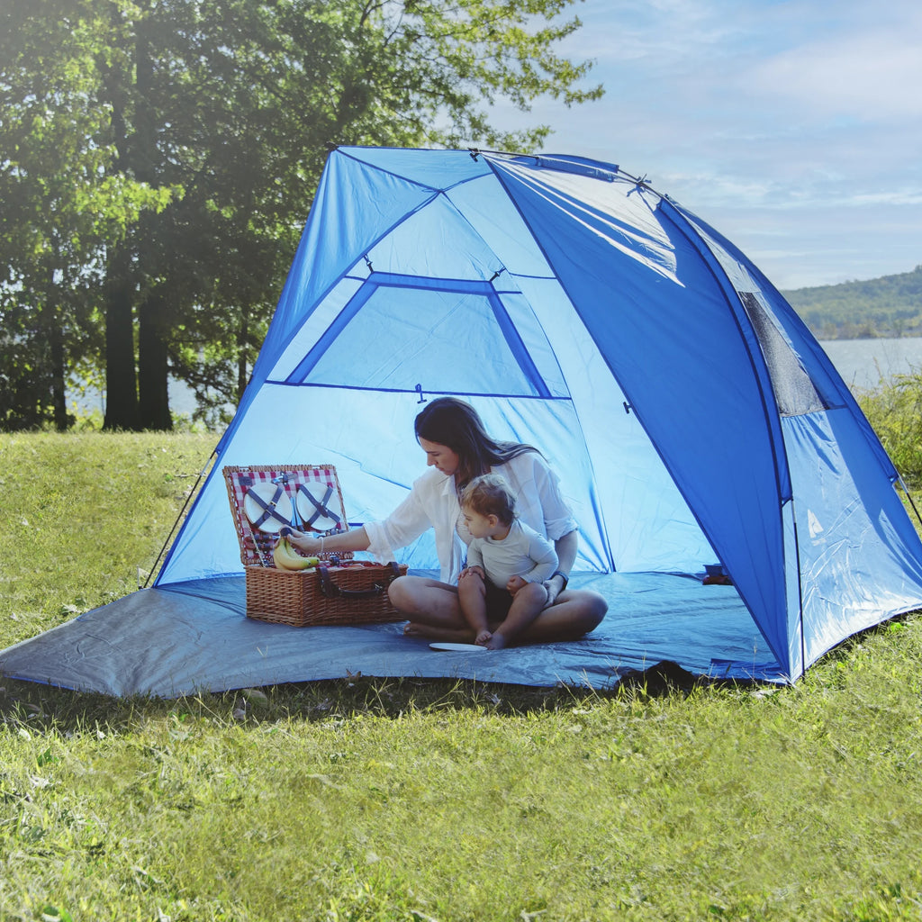 9 Ft. x 6 Ft. Blue Sun Shelter P8172