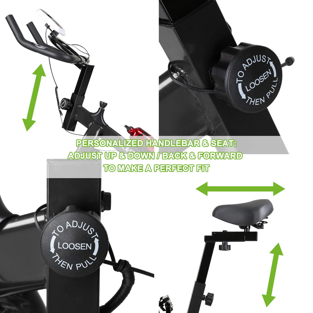 Black Indoor Exercise Bike K313