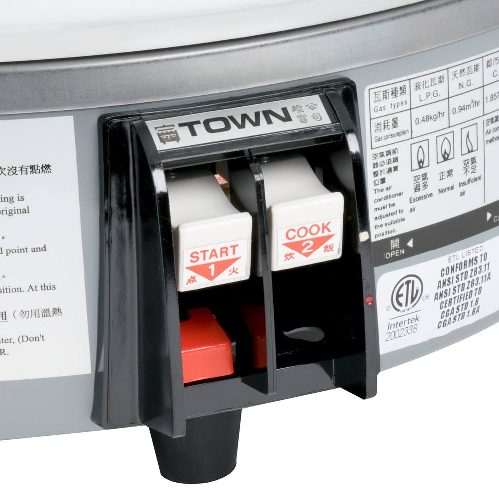 Commercial Rice Cooker Natural Gas 55 Cup R52365