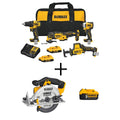 4-Tool Cordless Brushless Combo Kit with 6-1/2 in. Circular Saw and 5.0Ah Battery H44982
